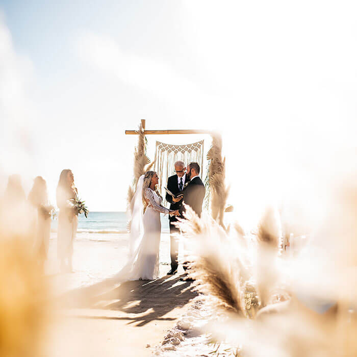 Pink Shell's wedding venues on the beach in Florida