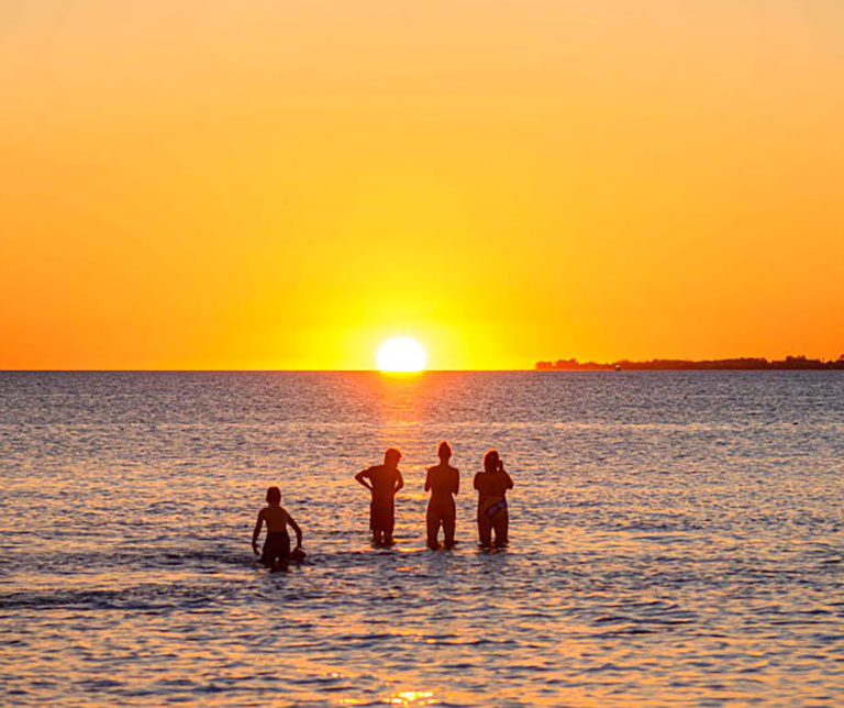 sunset in Fort Myers Beach