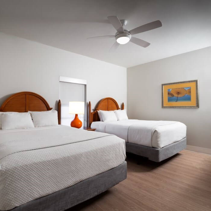 Captiva Villa One-Bedroom suite with two queen beds