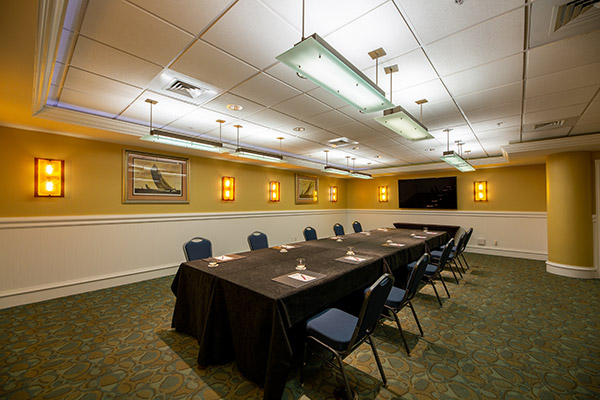 Board room set up at Pink Shell Resort